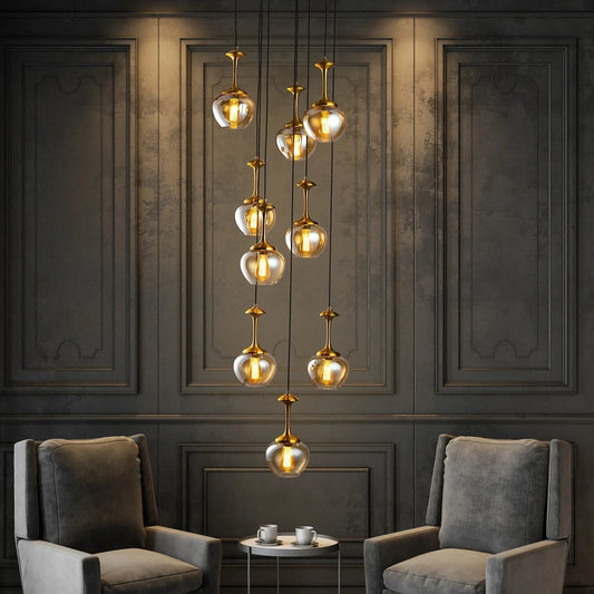 B&B Modern Hanging Light - Bliss and Birch