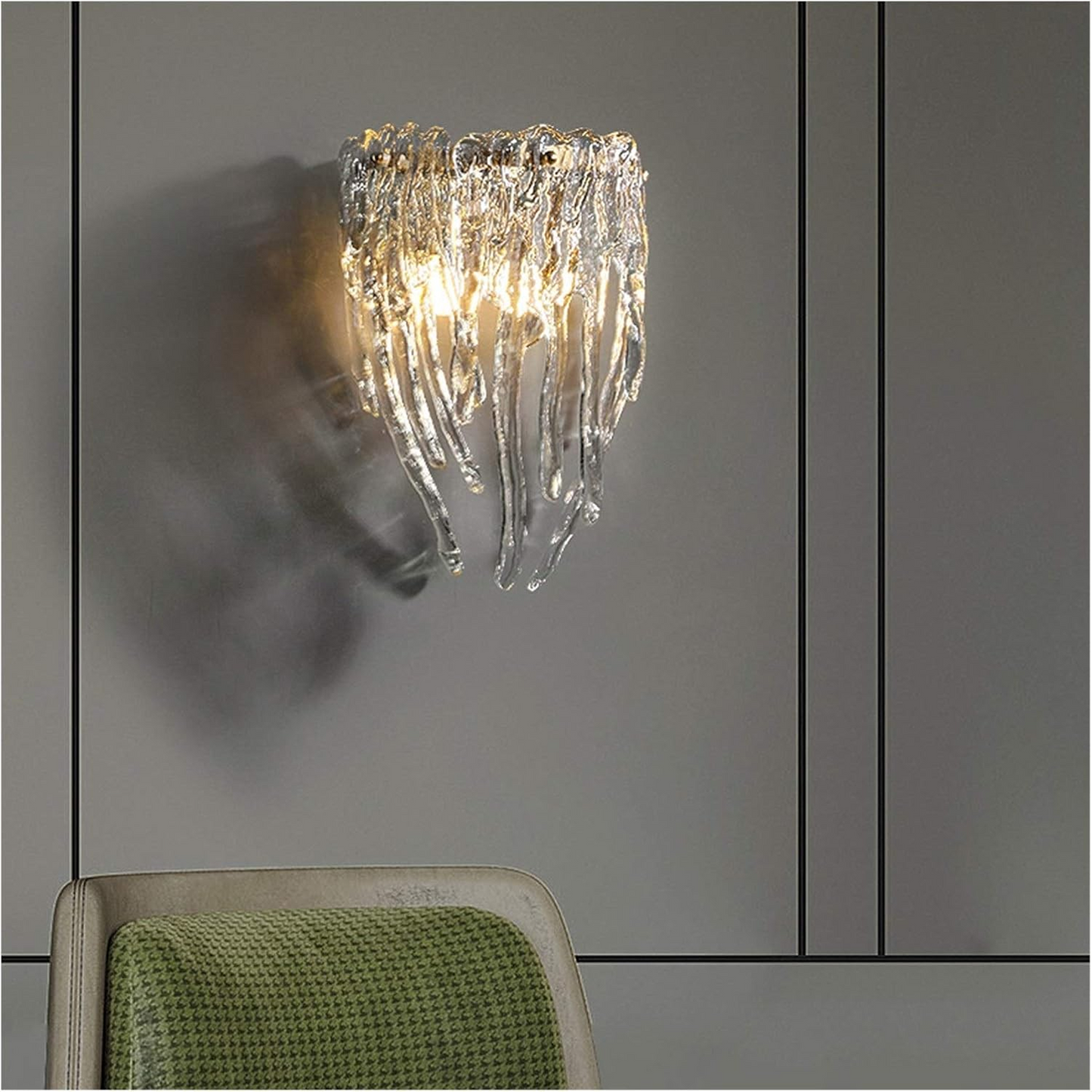 B&B Modern Glass Wall Light