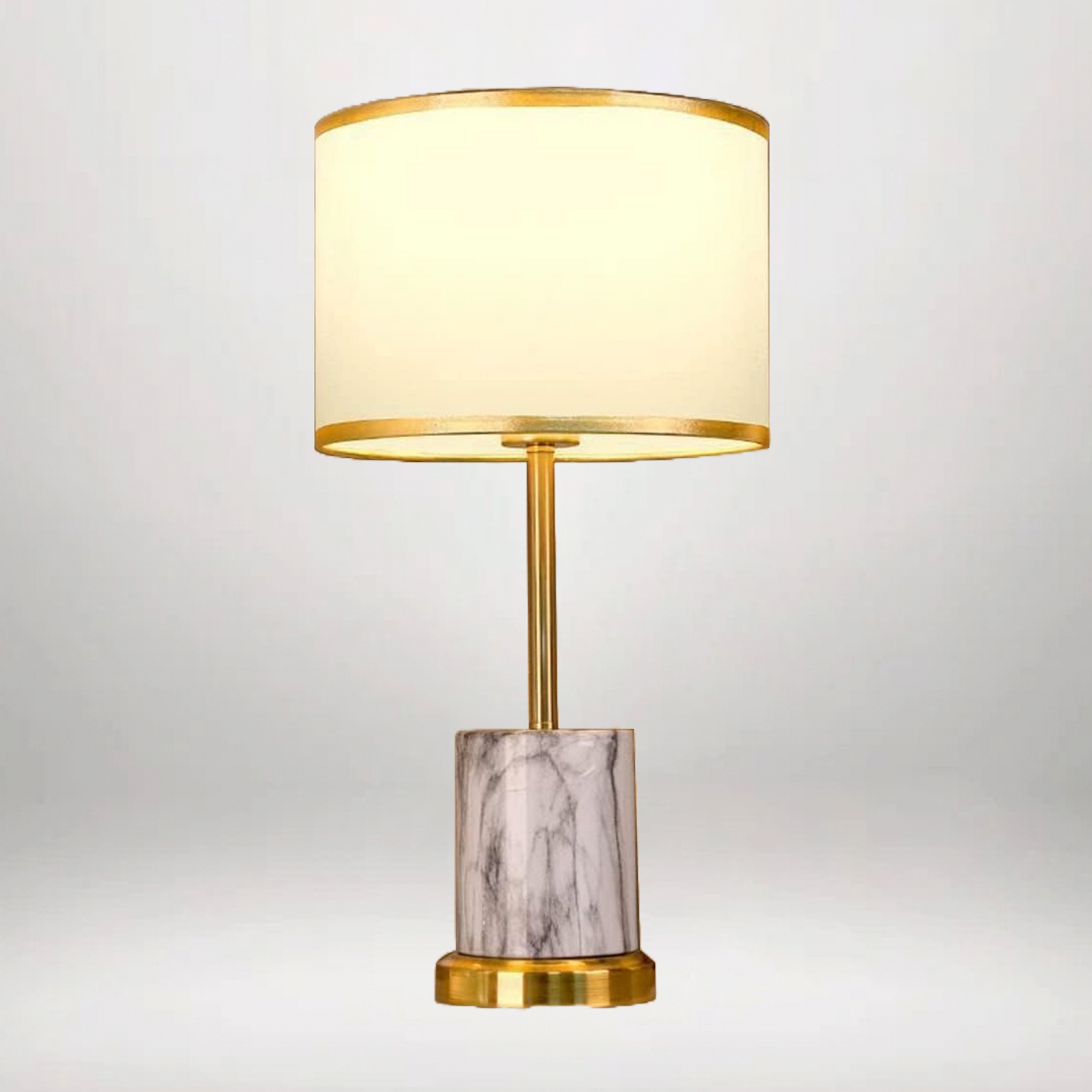 B&B Modern Marble Textured Table Lamp