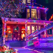 B&B Multicolour LED Decorative String Lights – Pack of 5