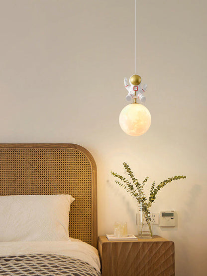 B&B Cosmic Explorer Moon Lamp