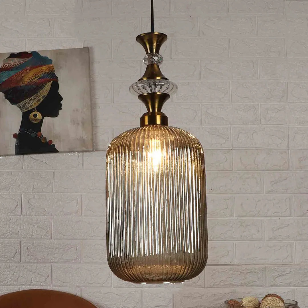 B&B Ohagun Copper Iron Hanging Light