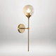 B&B Round Ball Head Golden Wall Lamp