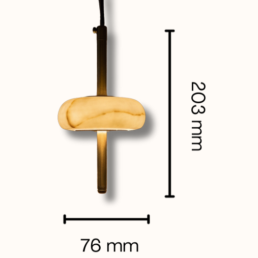 SpaceAge Pendant Light - Bliss and Birch