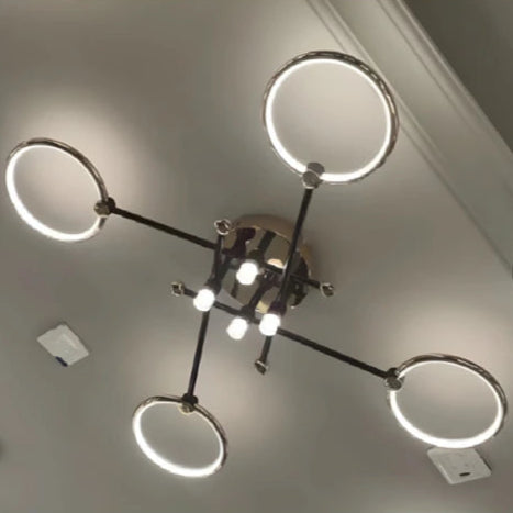 B&B Orbit Halo Ring Ceiling Light