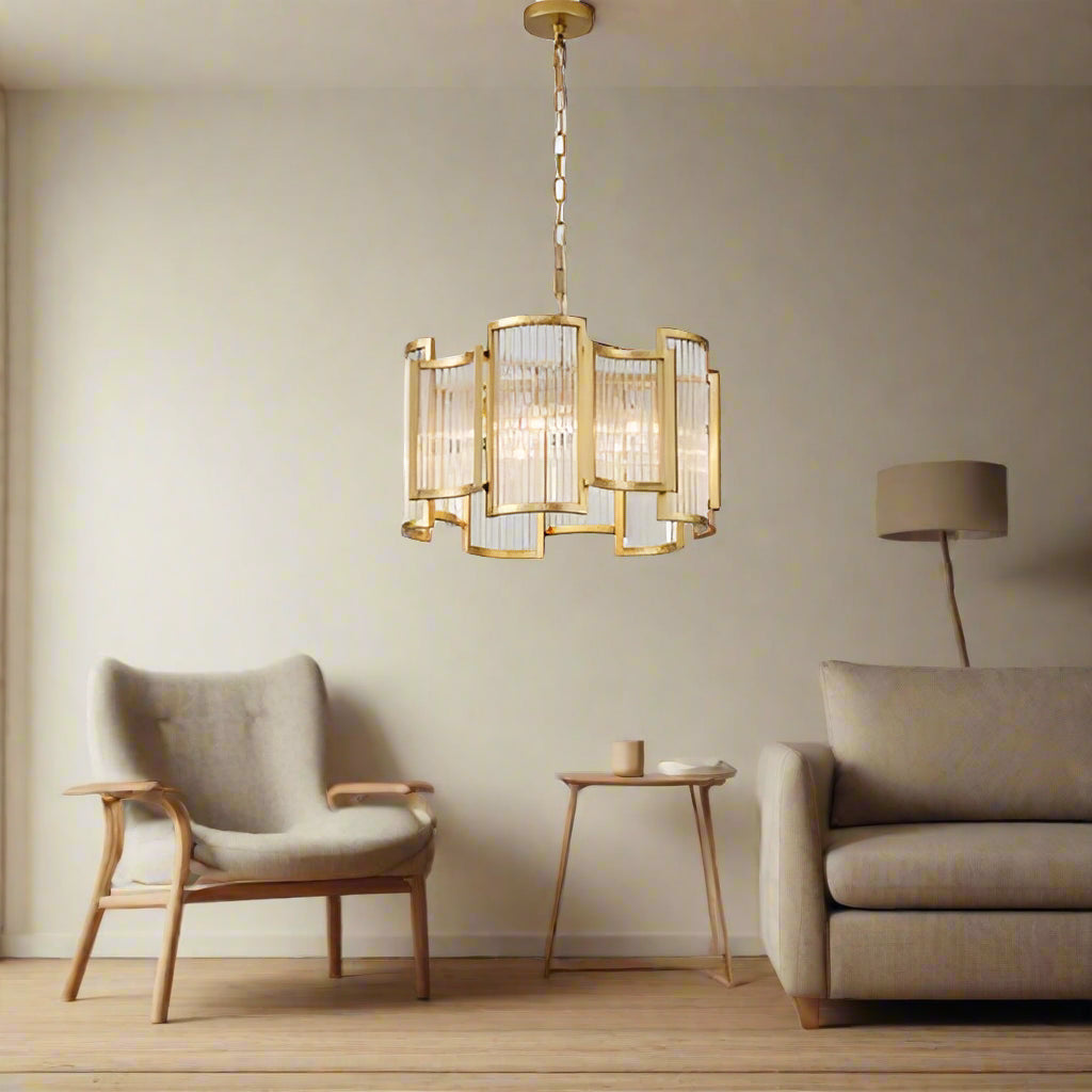 B&B Aurora Prism Chandelier