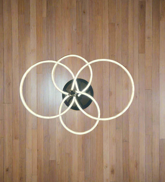 B&B Quad Loop LED Ceiling Light