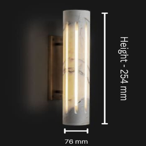 Cylo Marble Wall Lamp - Bliss and Birch
