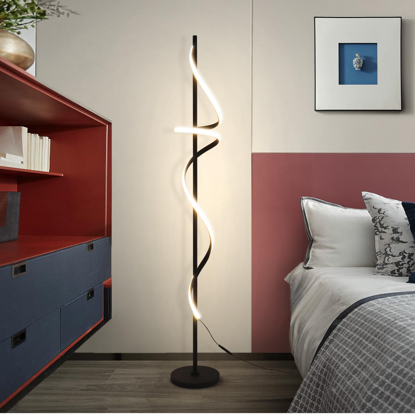 B&B Spiral Floor Lamp