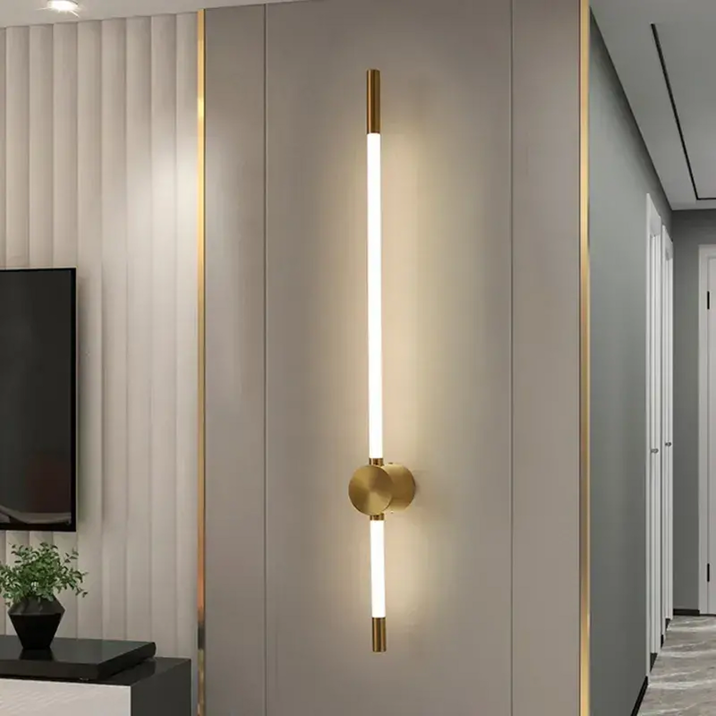B&B Straight Linear LED Wall Light