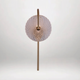B&B Textured Glass Wall Light