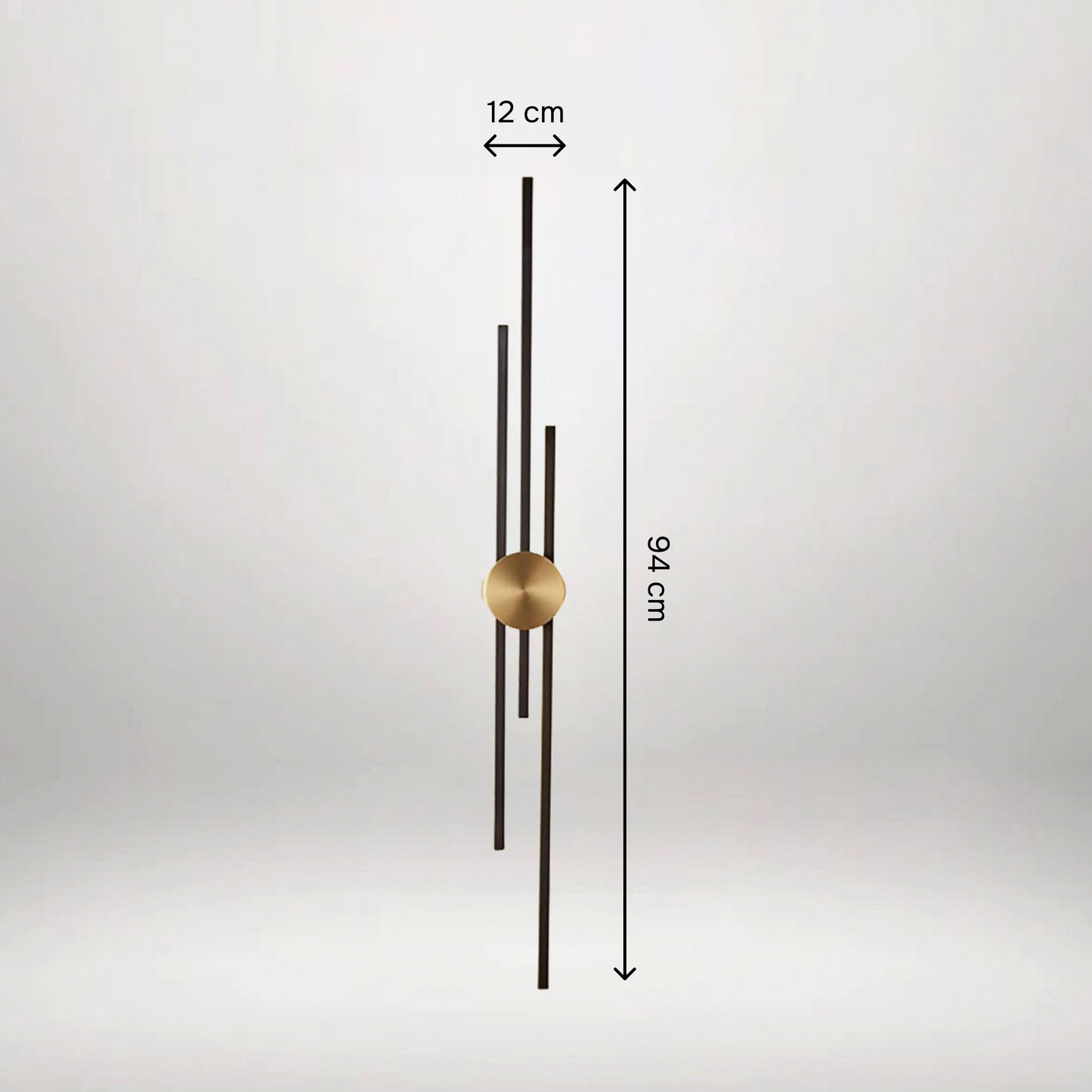 B&B Three Bar Wall Light