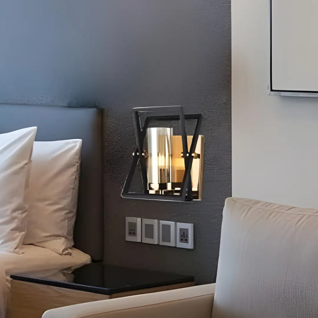 Geometric Modern Wall Lamp (Set of 2)