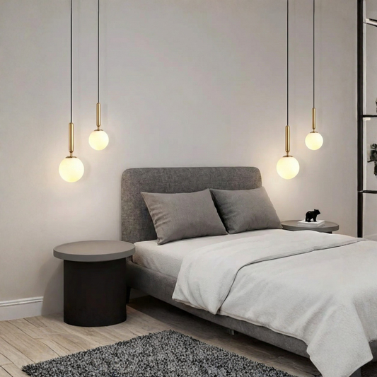 Minimalist Long Line Pendant Light (Pack of 4)