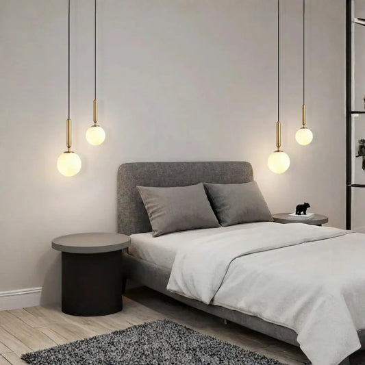 Minimalist Long Line Pendant Light (Pack of 4)