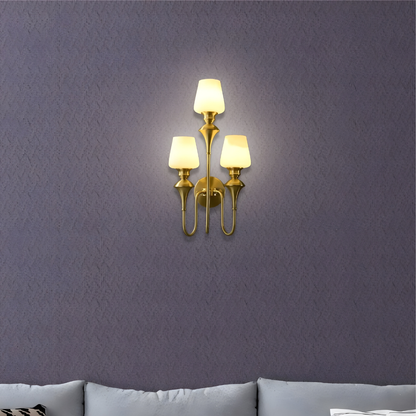 B&B TrioBeam Wall Lamp - Bliss and Birch