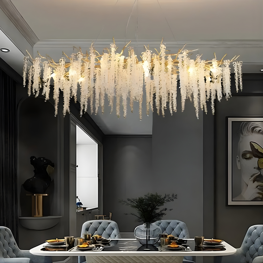 Majestic Layered Crystal Chandelier – Grand C‑Series