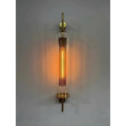 Beacon Amber Glass Wall Sconce (Pack of 2) - Bliss and Birch