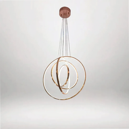 B&B Vertical Rings Hanging Lights - Bliss and Birch