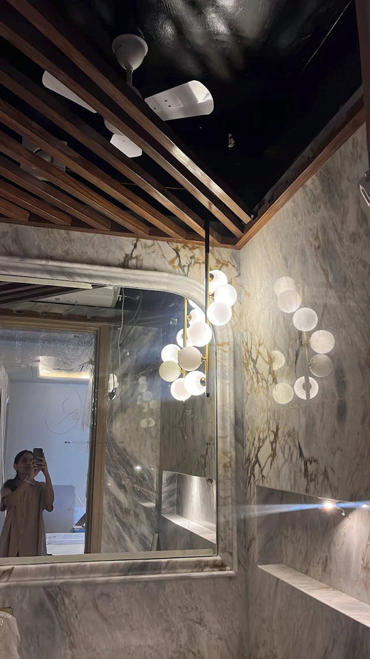 Pendant Light in Customer's Place