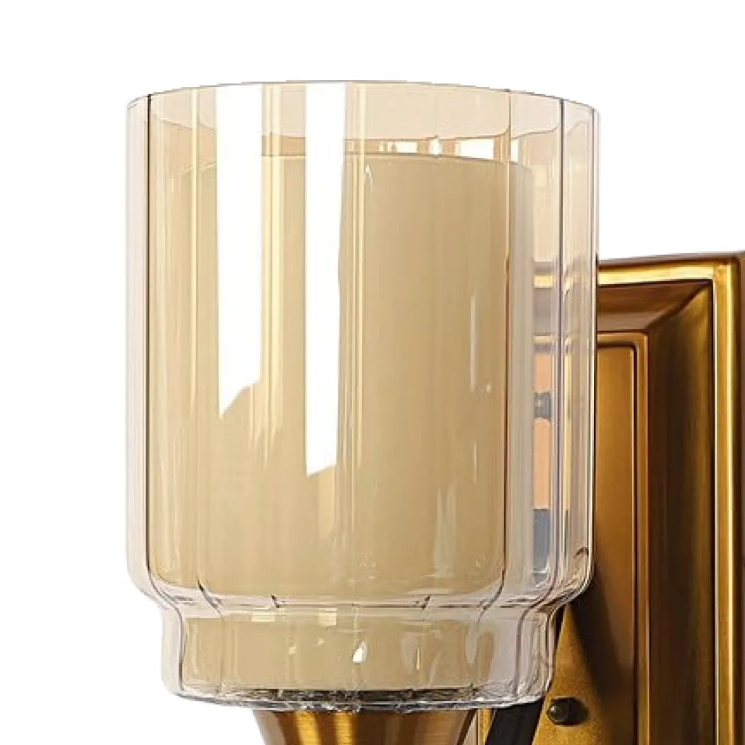 B&B Antique Gold Iron Wall Light