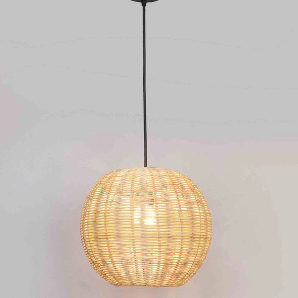 B&B Handcrafted spherical Boho Pendant Lamp