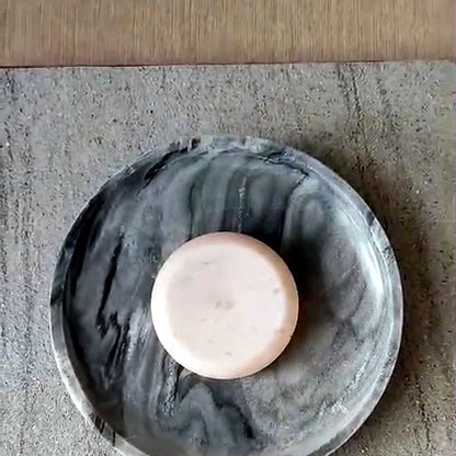 Orbis Curv Marble Wall Light - Black & Grey Orbis Curv - authentic mounted-wall product image