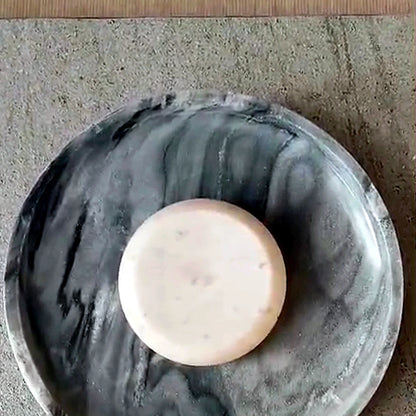 Orbis Curv Marble Wall Light - Black & Grey Orbis Curv - authentic mounted-wall product image