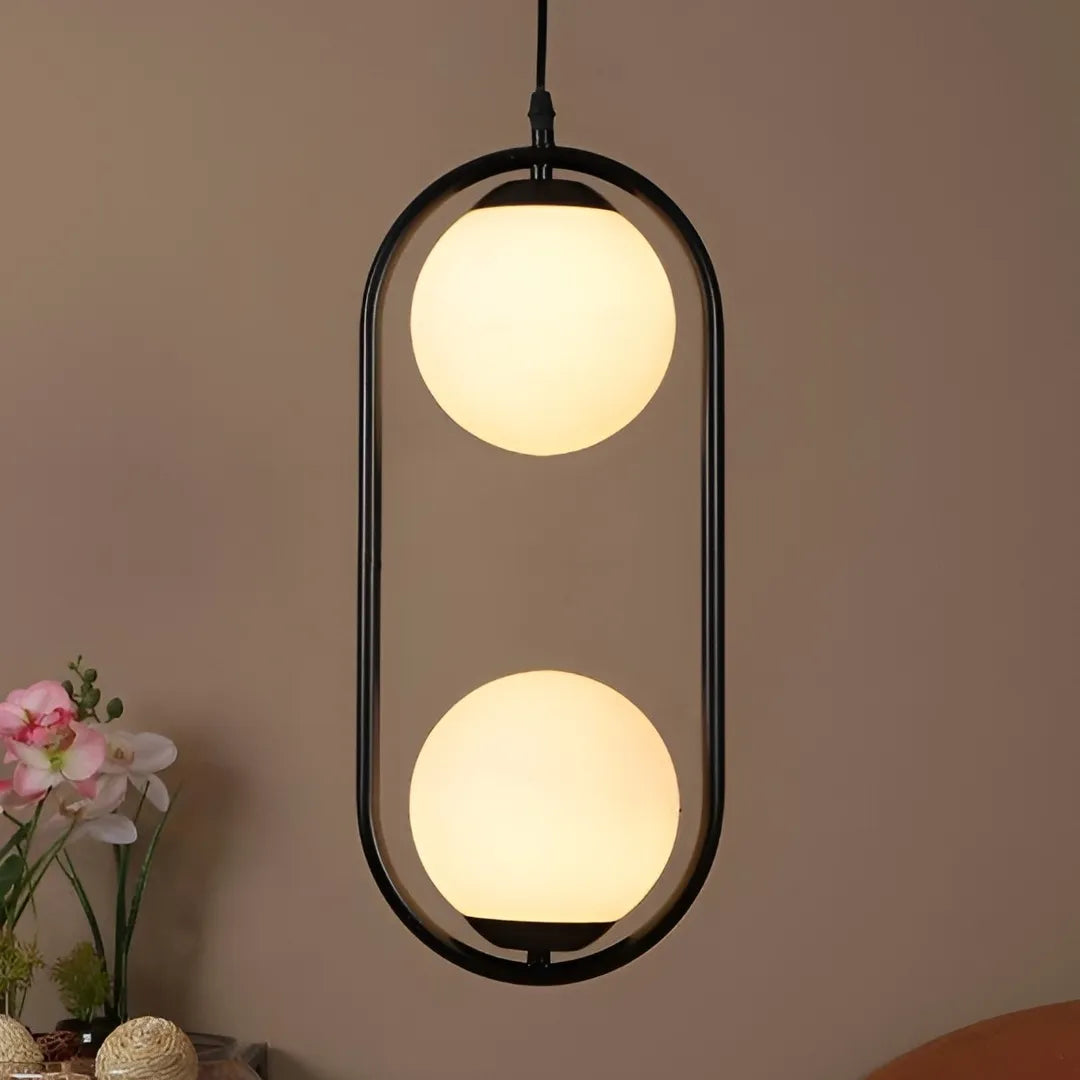 B&B Capsule Double Hanging Light