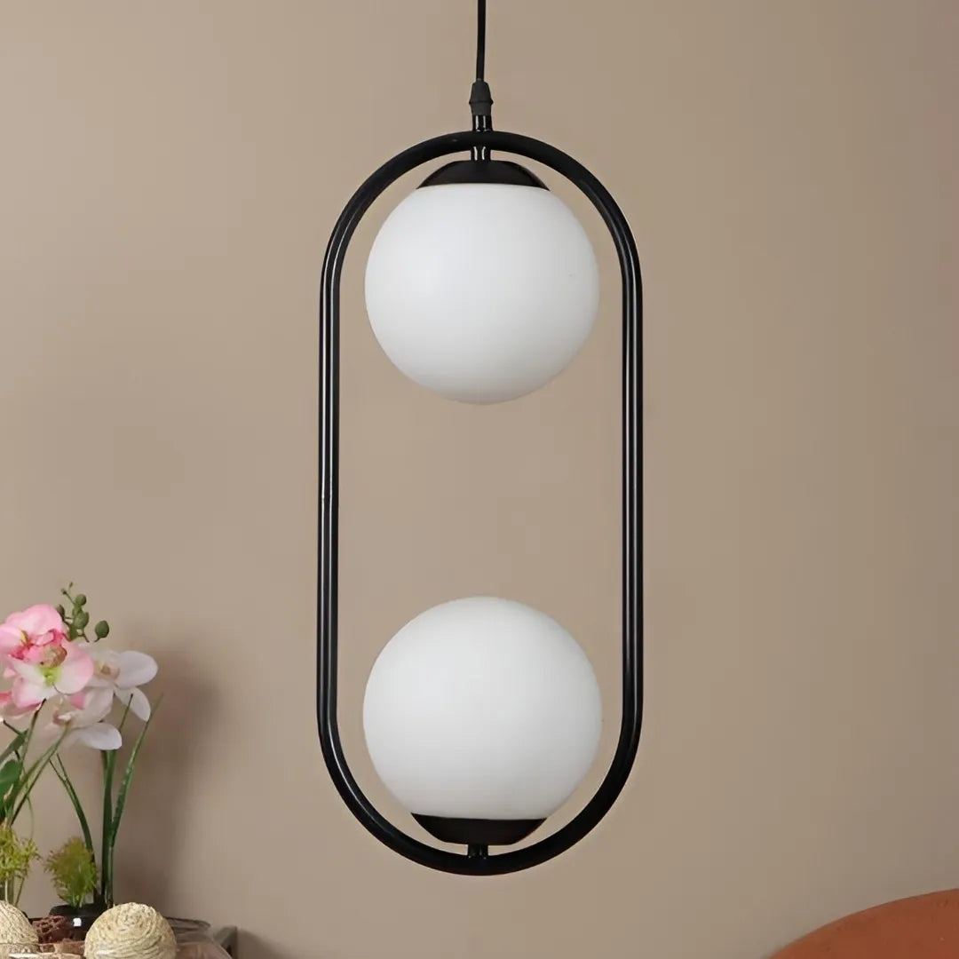 B&B Capsule Double Hanging Light