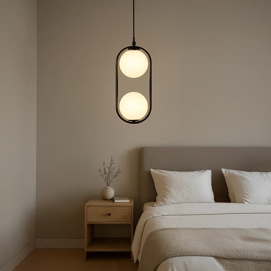 B&B Capsule Double Hanging Light