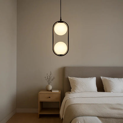 B&B Capsule Double Hanging Light - Bliss and Birch