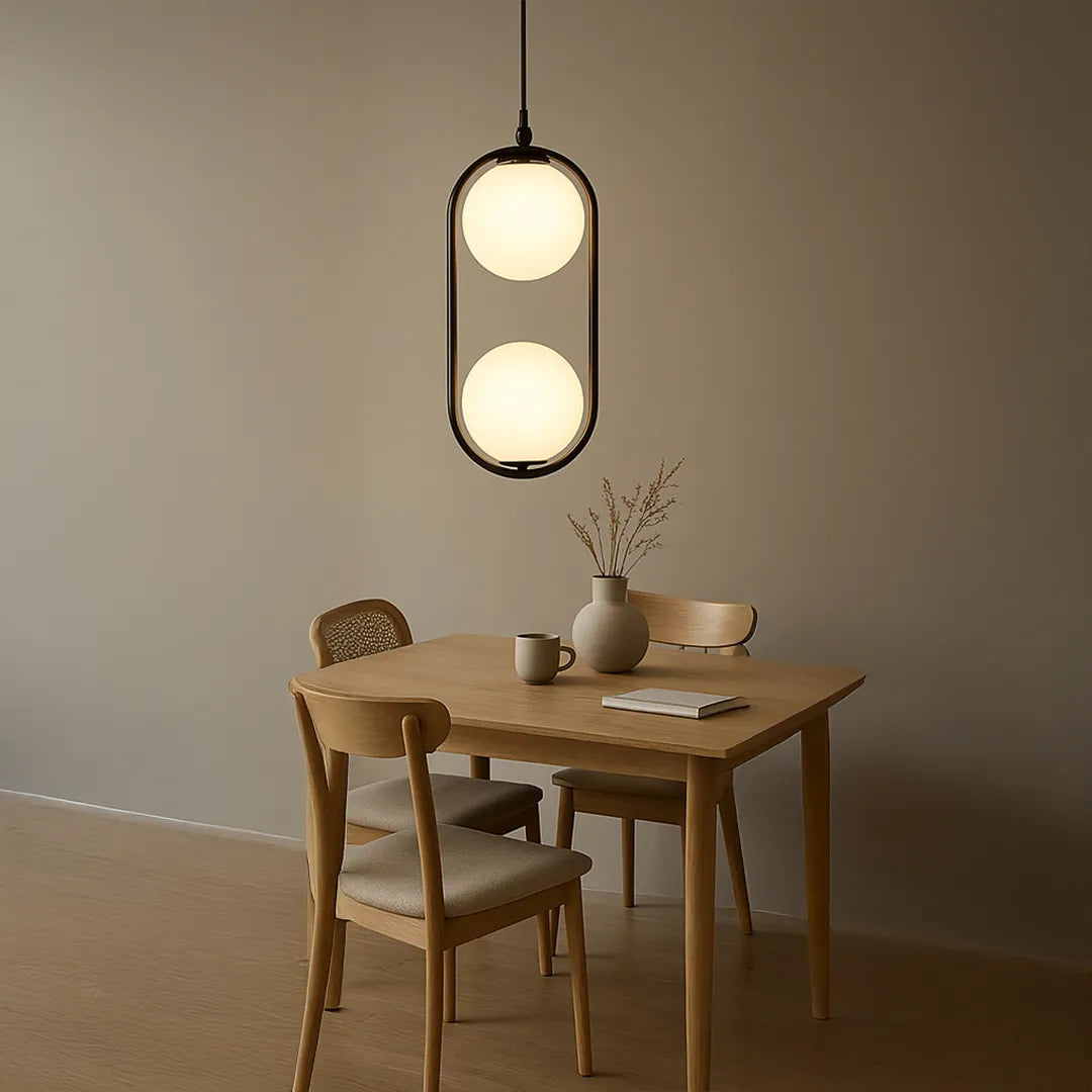 B&B Capsule Double Hanging Light