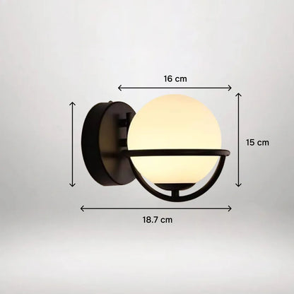 B&B Moon Basket Wall lamp - Bliss and Birch