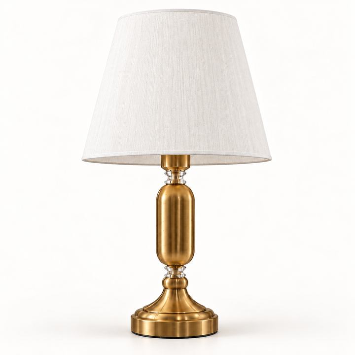 Elara Brass-Tone Table Lamp