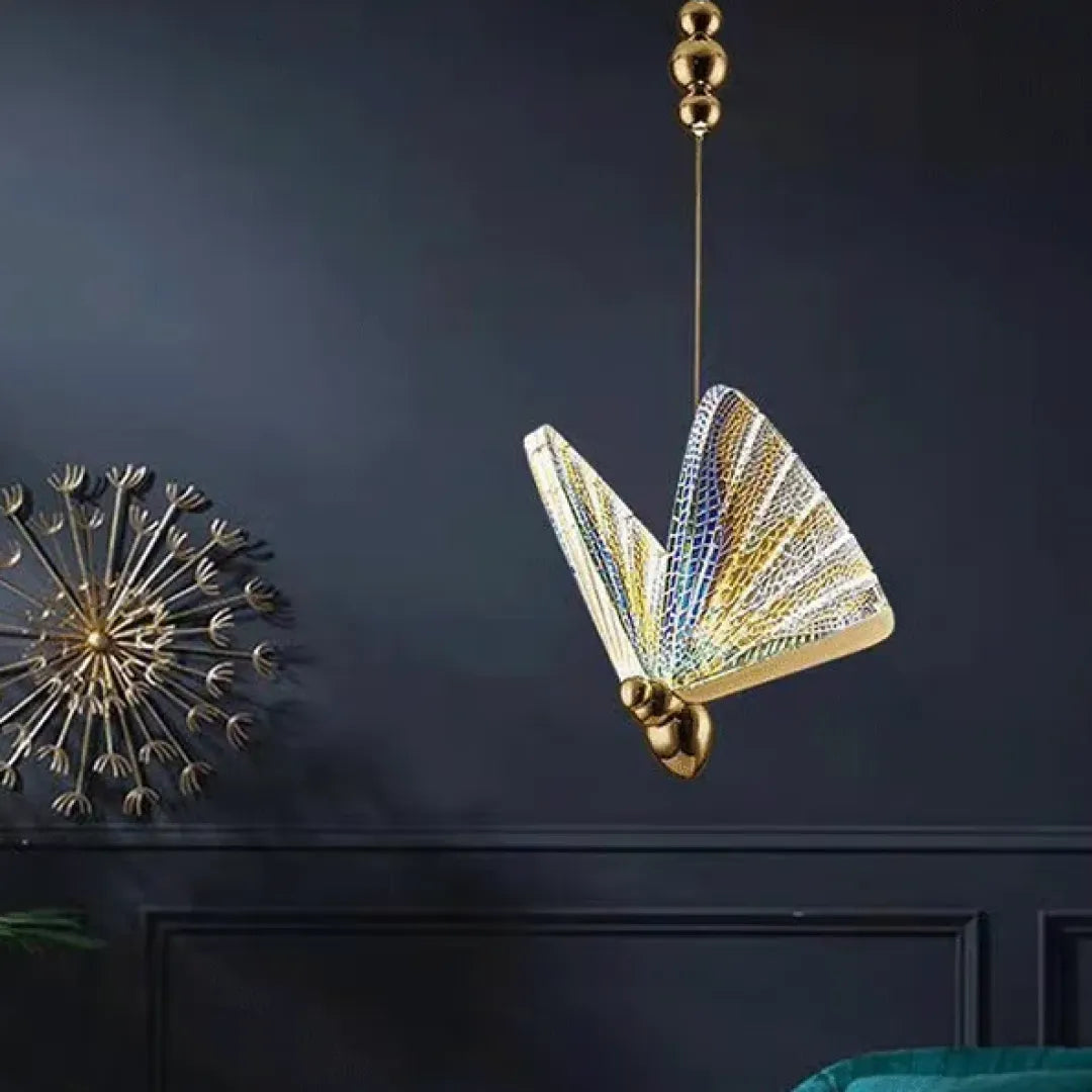 B&B Butterfly of Paradise Hanging Light (Single Piece)