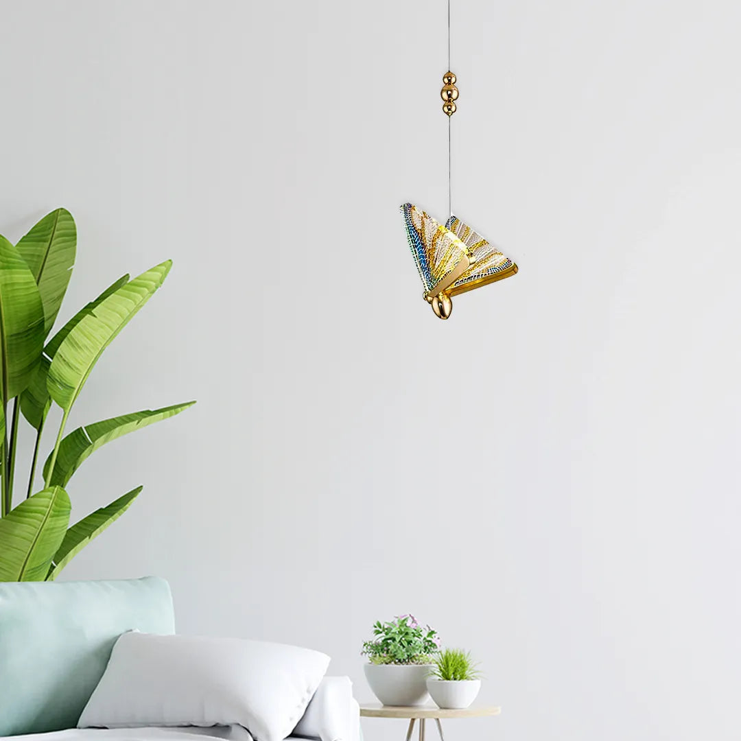 B&B Butterfly of Paradise Hanging Light