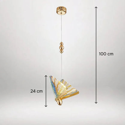 B&B Butterfly of Paradise Hanging Light - Bliss and Birch