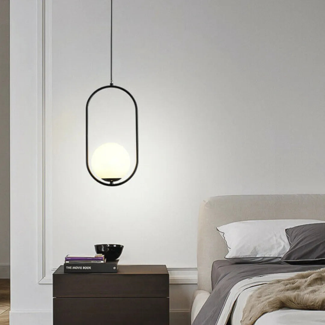 B&B Capsule Shape Hanging Light