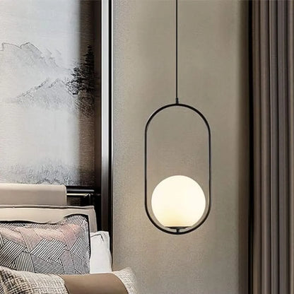 B&B Capsule Shape Hanging Light - Bliss and Birch