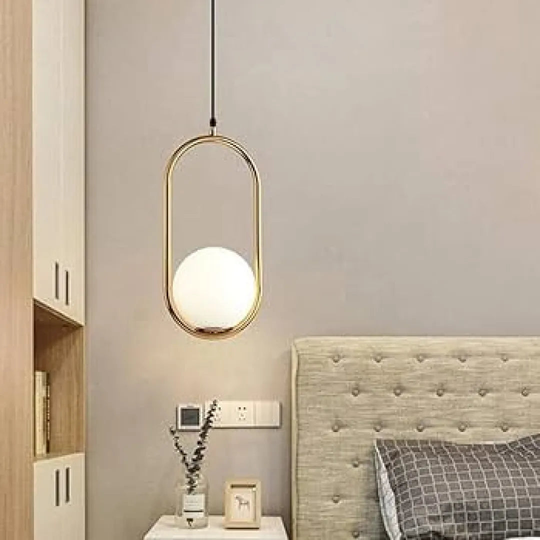B&B Capsule Shape Hanging Light