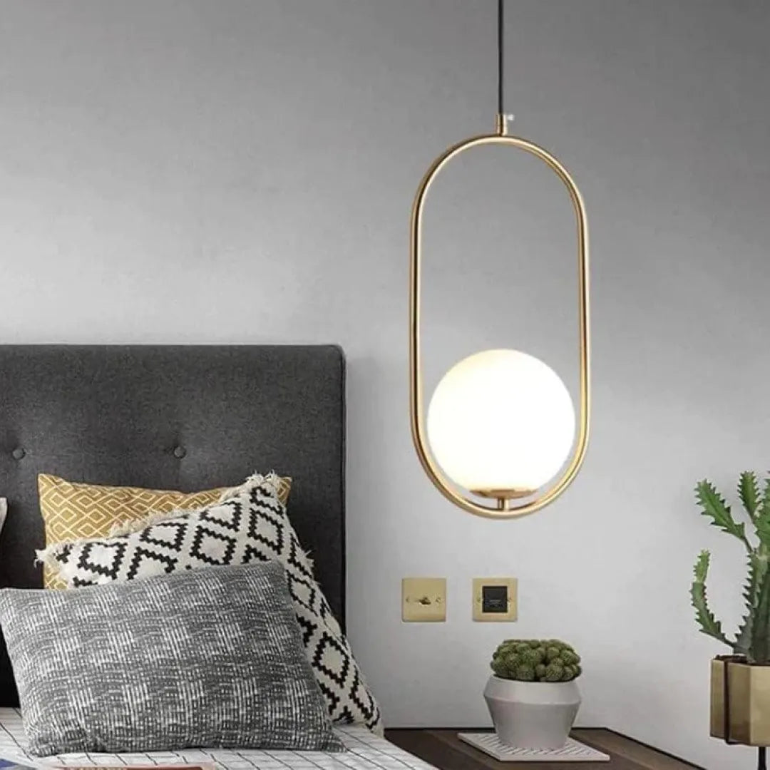 B&B Capsule Shape Hanging Light