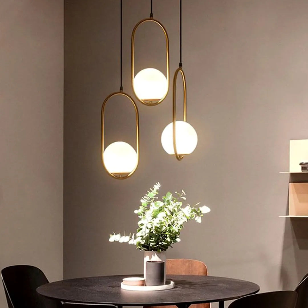 B&B Capsule Shape Hanging Light
