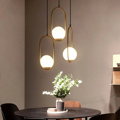 B&B Capsule Shape Hanging Light - Bliss and Birch