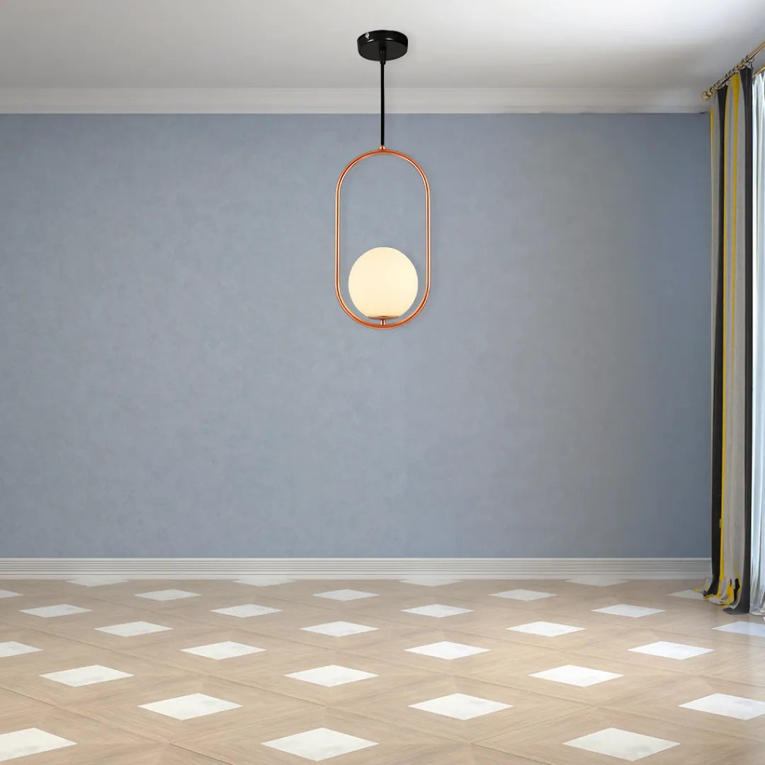 B&B Capsule Shape Hanging Light
