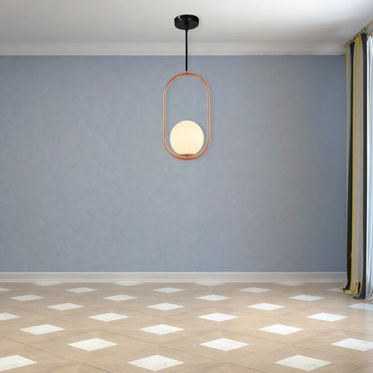 B&B Capsule Shape Hanging Light - Bliss and Birch