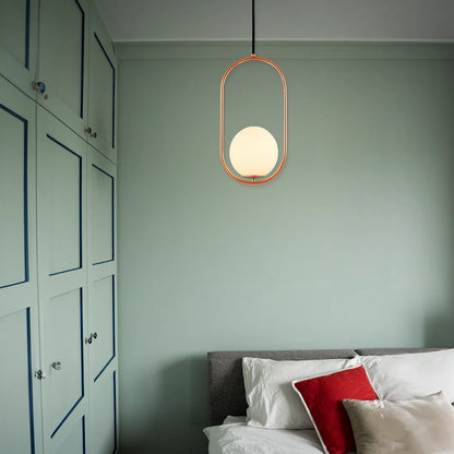 B&B Capsule Shape Hanging Light - Bliss and Birch