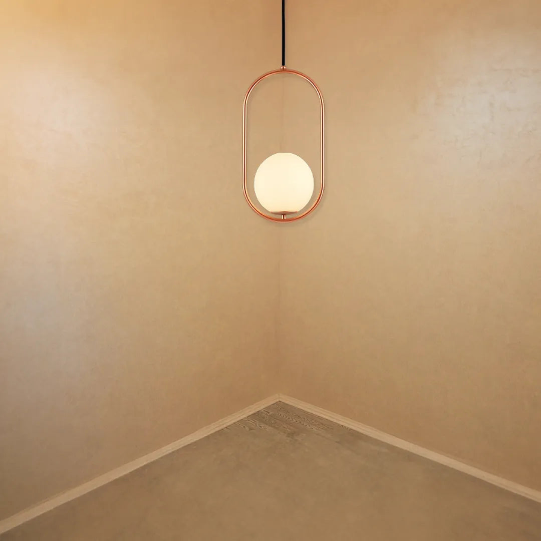 B&B Capsule Shape Hanging Light