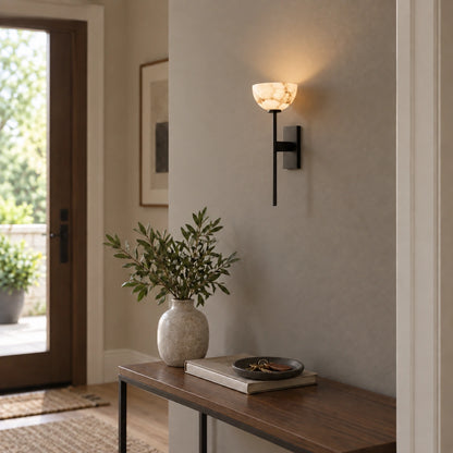 Bliss & Birch Chalice — styled entryway wall lighting