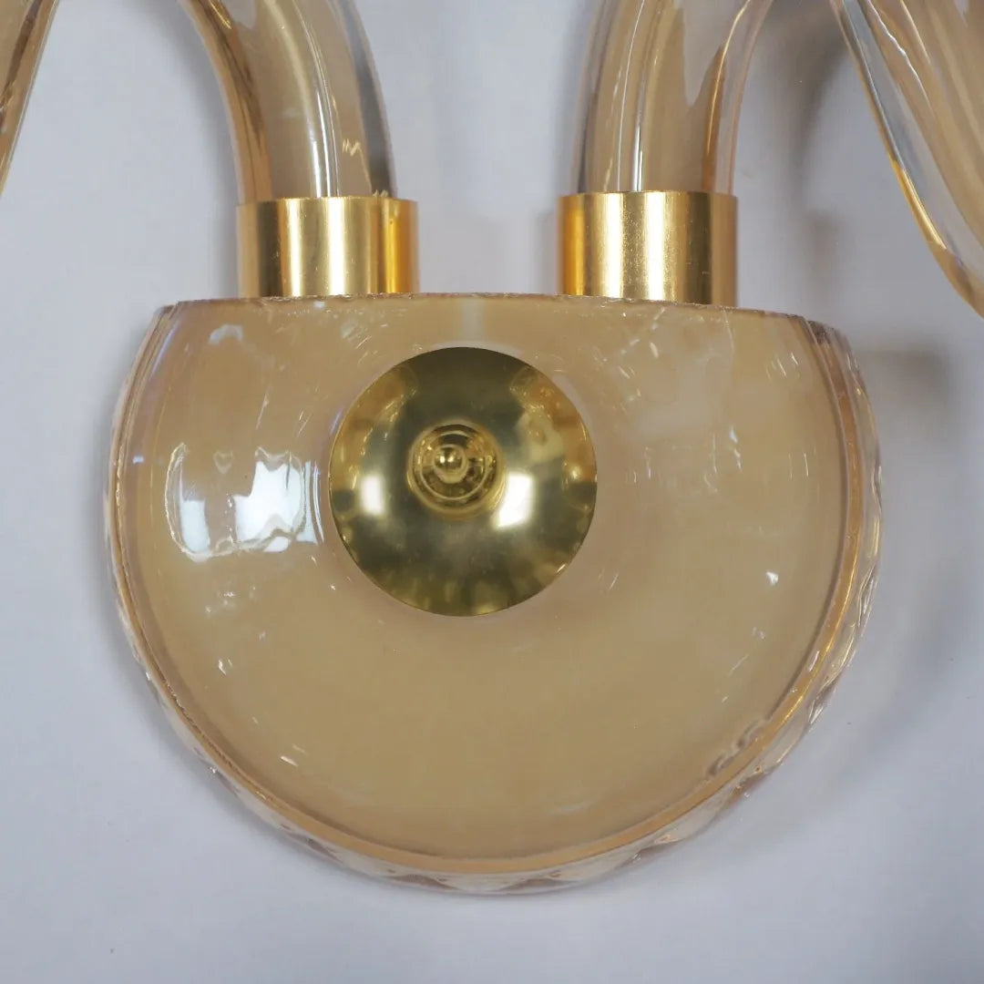B&B Classic Amber Wall Light